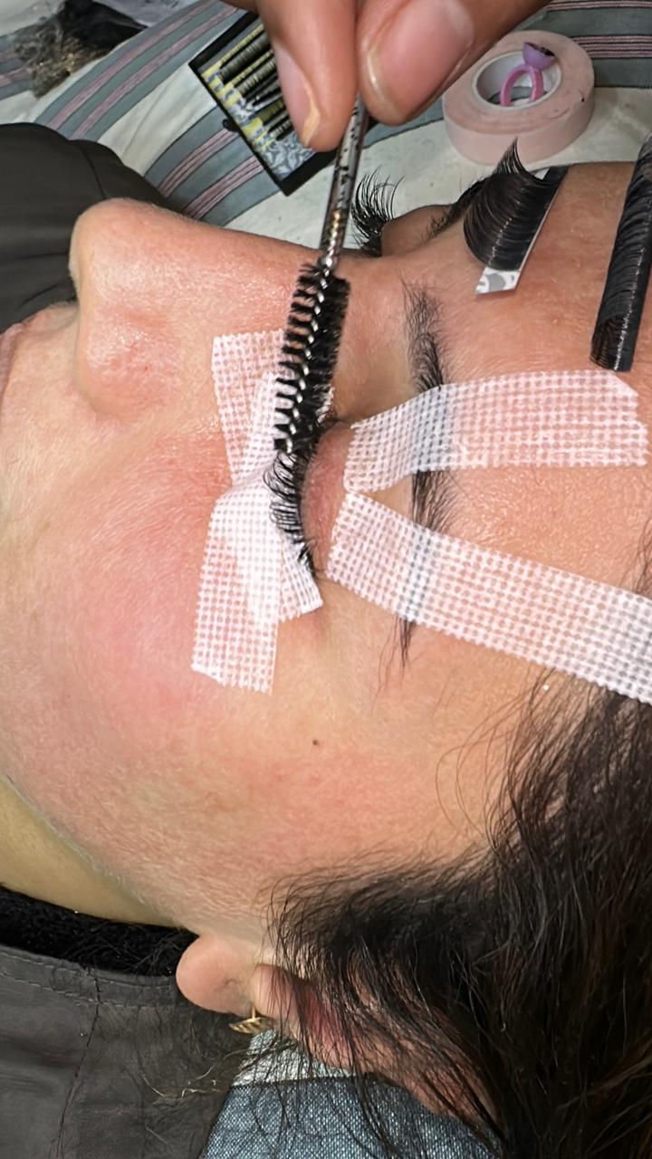 Salon work example 6