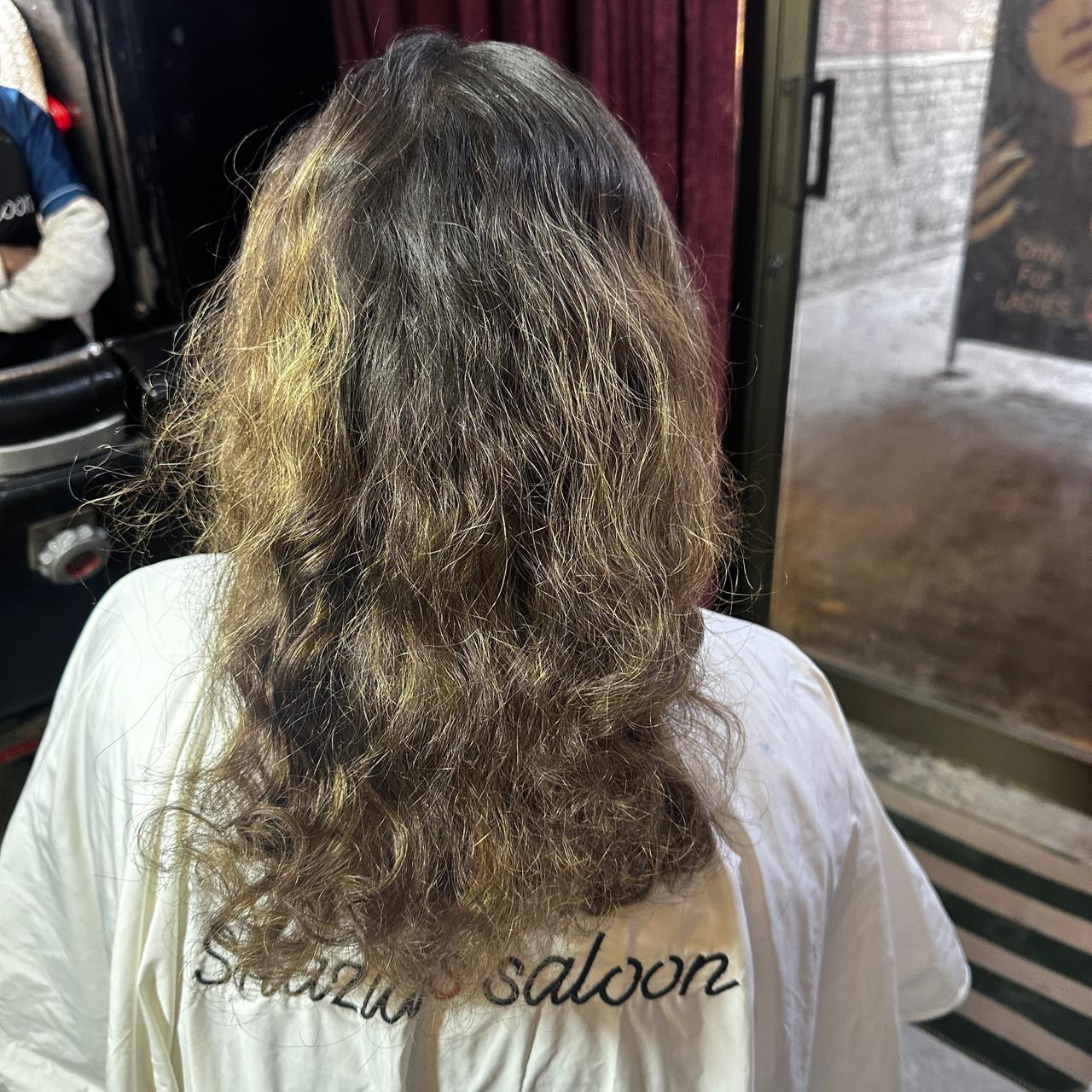 Salon work example 7