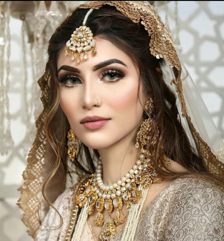 Bridal inspired makeup