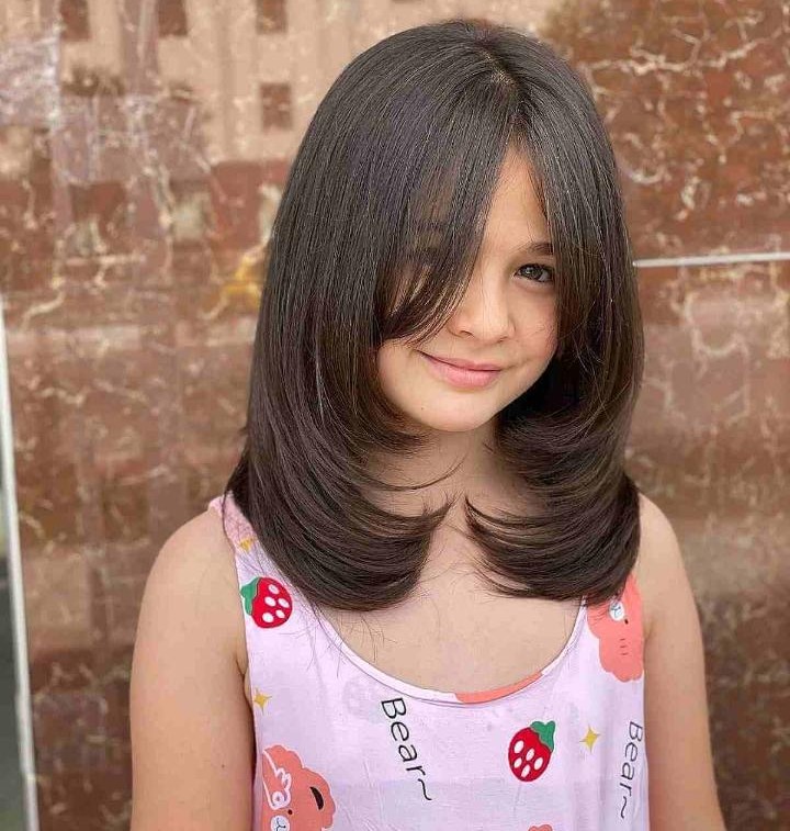Girls layers cutting