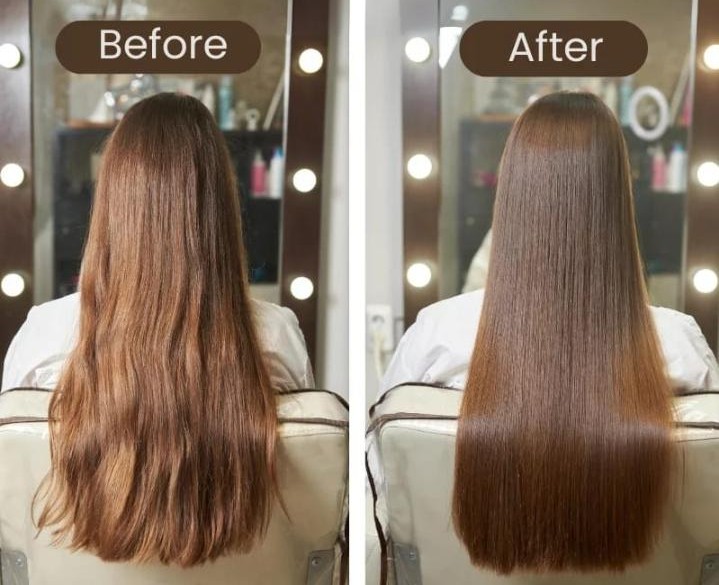 Hair keratin treatment