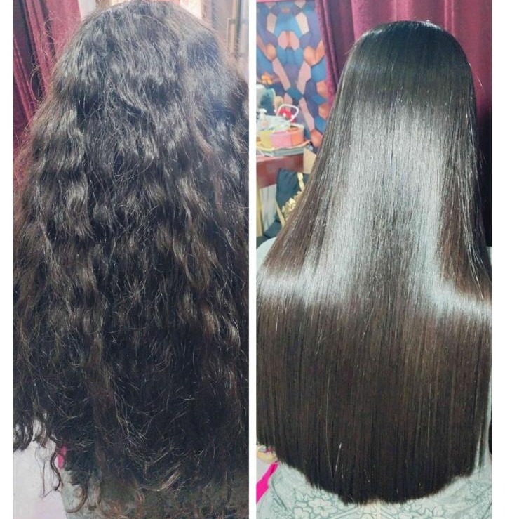 Hair rebounding