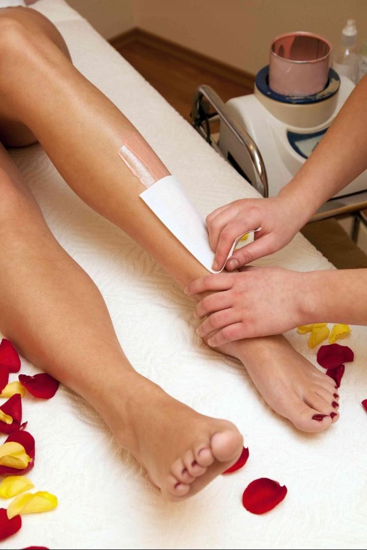 Half legs waxing