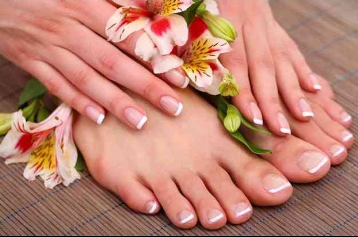 Manicure and pedicure