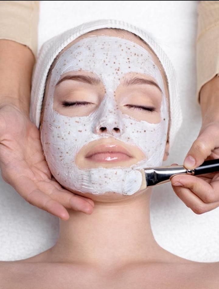 Skin polish for glowing